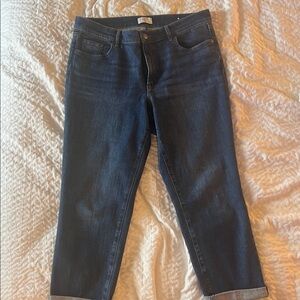 LOFT Dark Blue Denim Pants